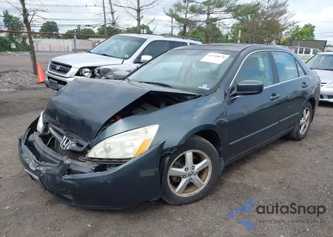 2004 Honda Accord 2.4 Ex z USA, uszkodzony, nr VIN 1HGCM56834A118721